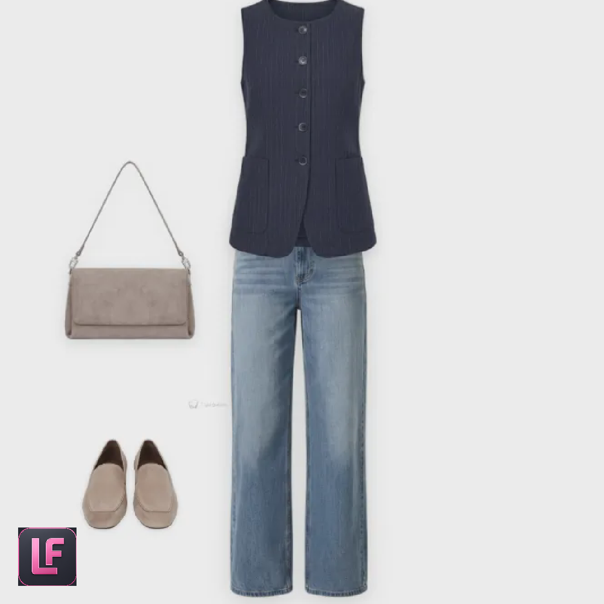 С голубыми джинсами 4 - Lookformer
