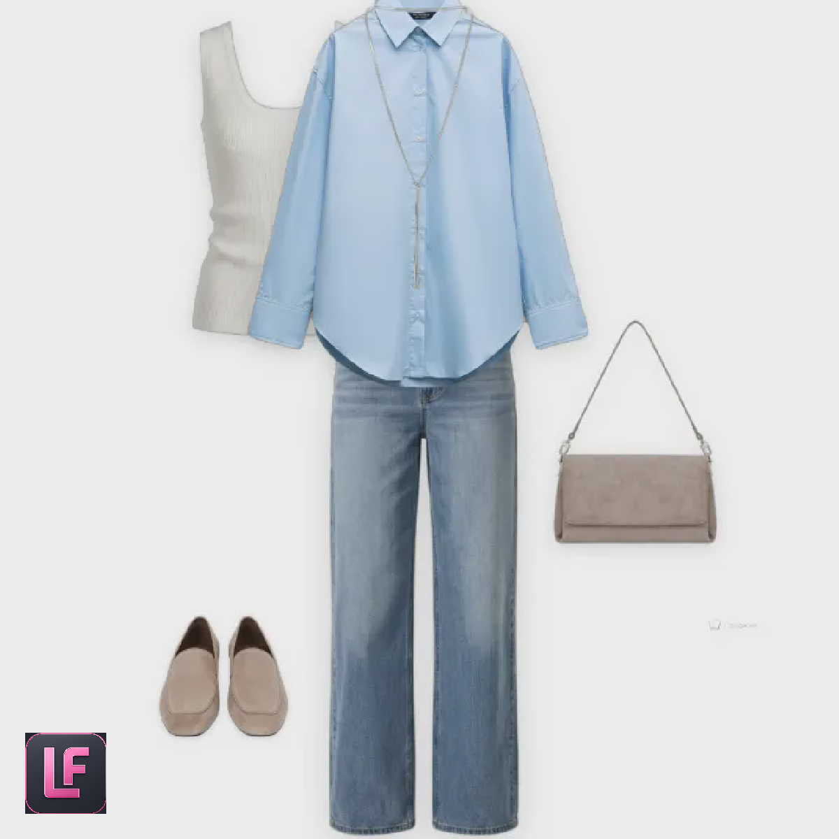 С голубыми джинсами 5 - Lookformer