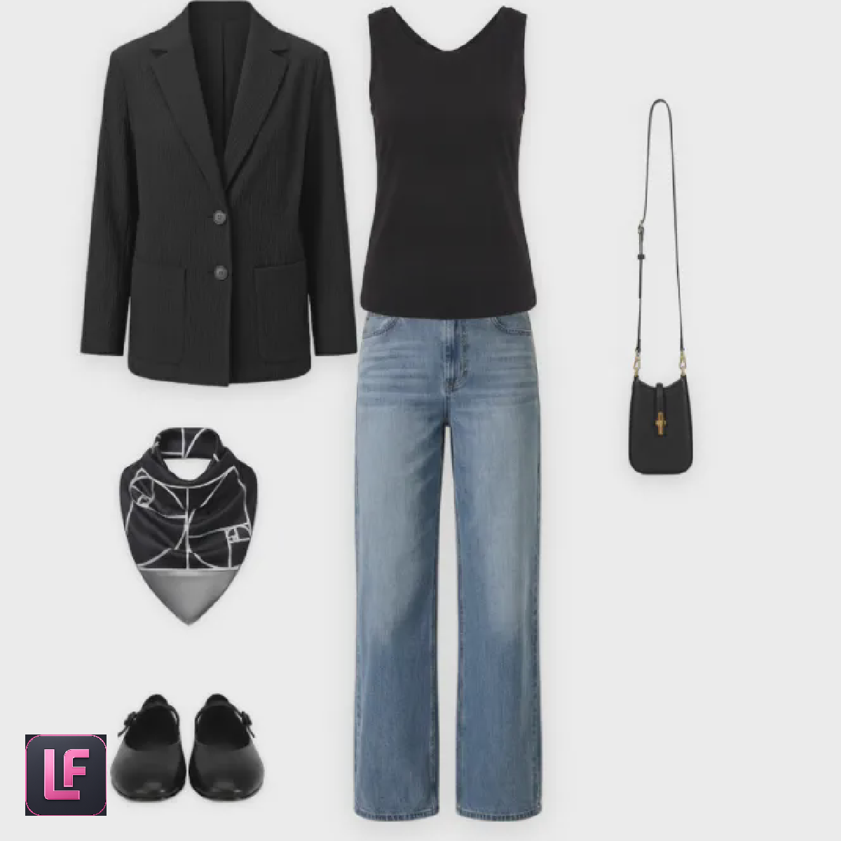С голубыми джинсами 6 - Lookformer