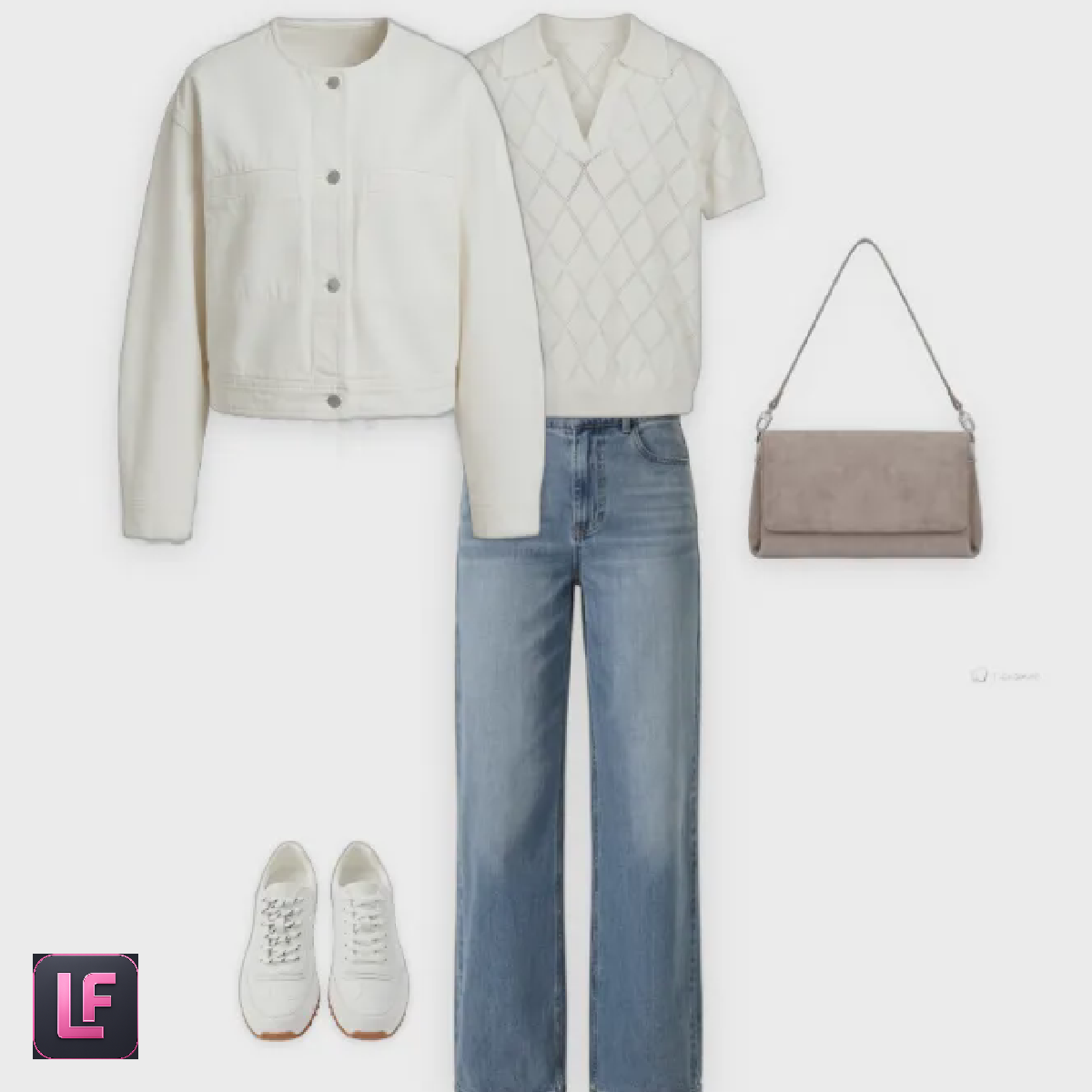С голубыми джинсами 7 - Lookformer