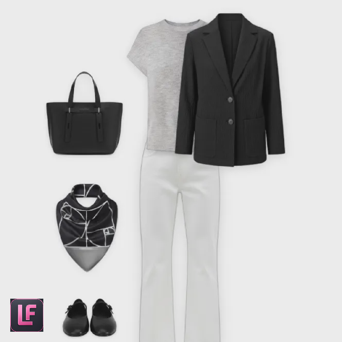 С белыми джинсами 5 - Lookformer