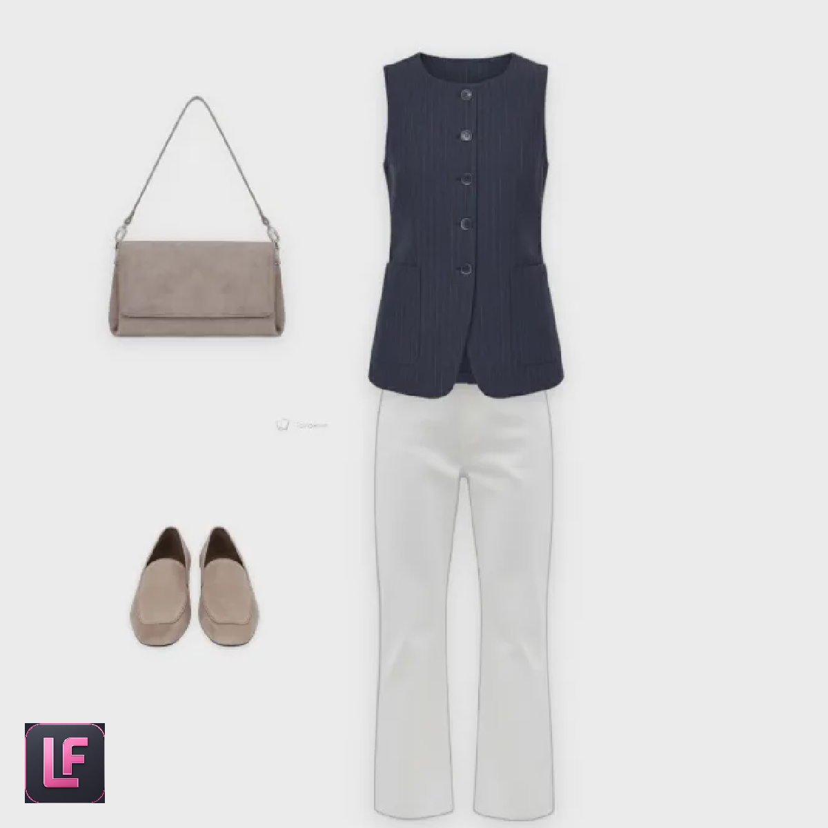 С белыми джинсами 7 - Lookformer