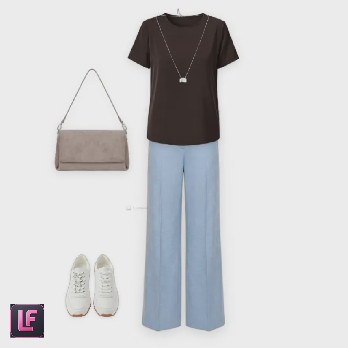 С голубыми брюками 5 - Lookformer