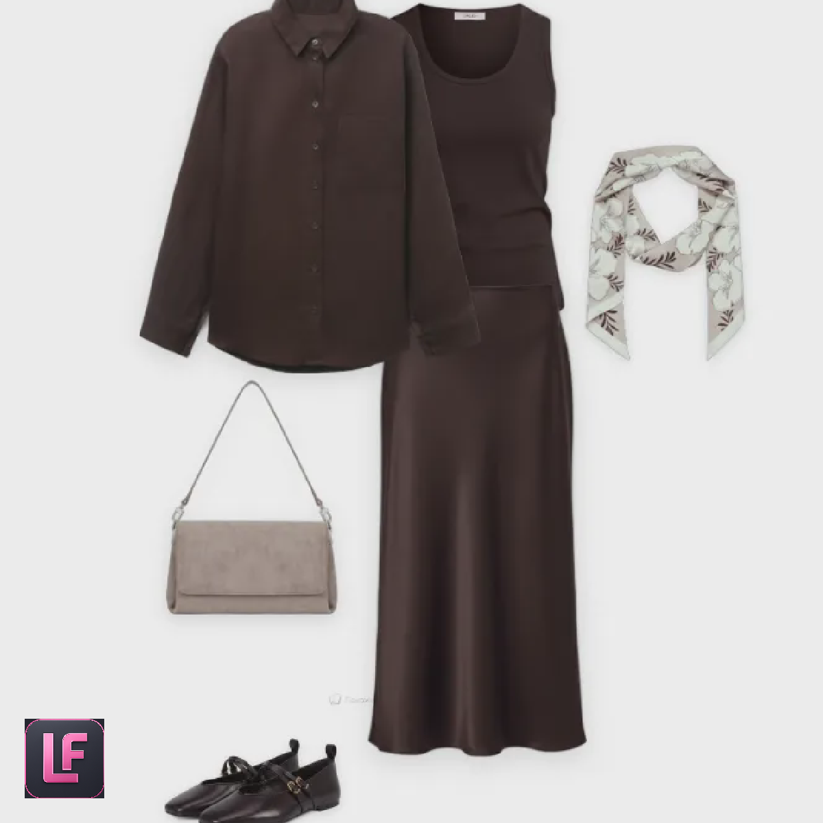 С шоколадной юбкой 1 - Lookformer